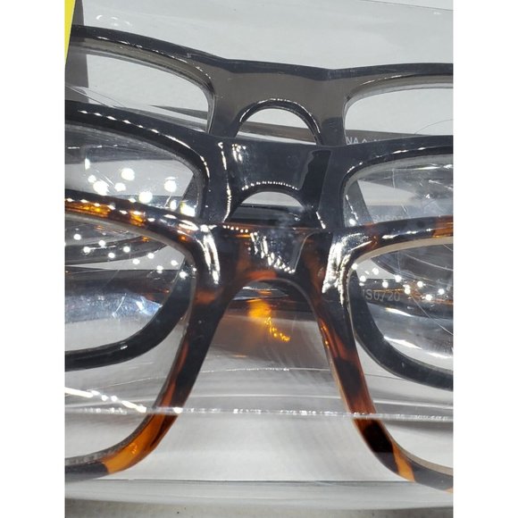 CVS Health 3 Pair Value Pack Readers +2.50 Brown Frame Reading Glasses - Picture 10 of 12